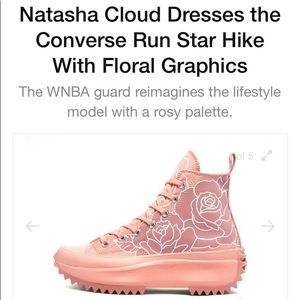 Converse Natasha Cloud Run Star Hike 1/2 off today only 10/2